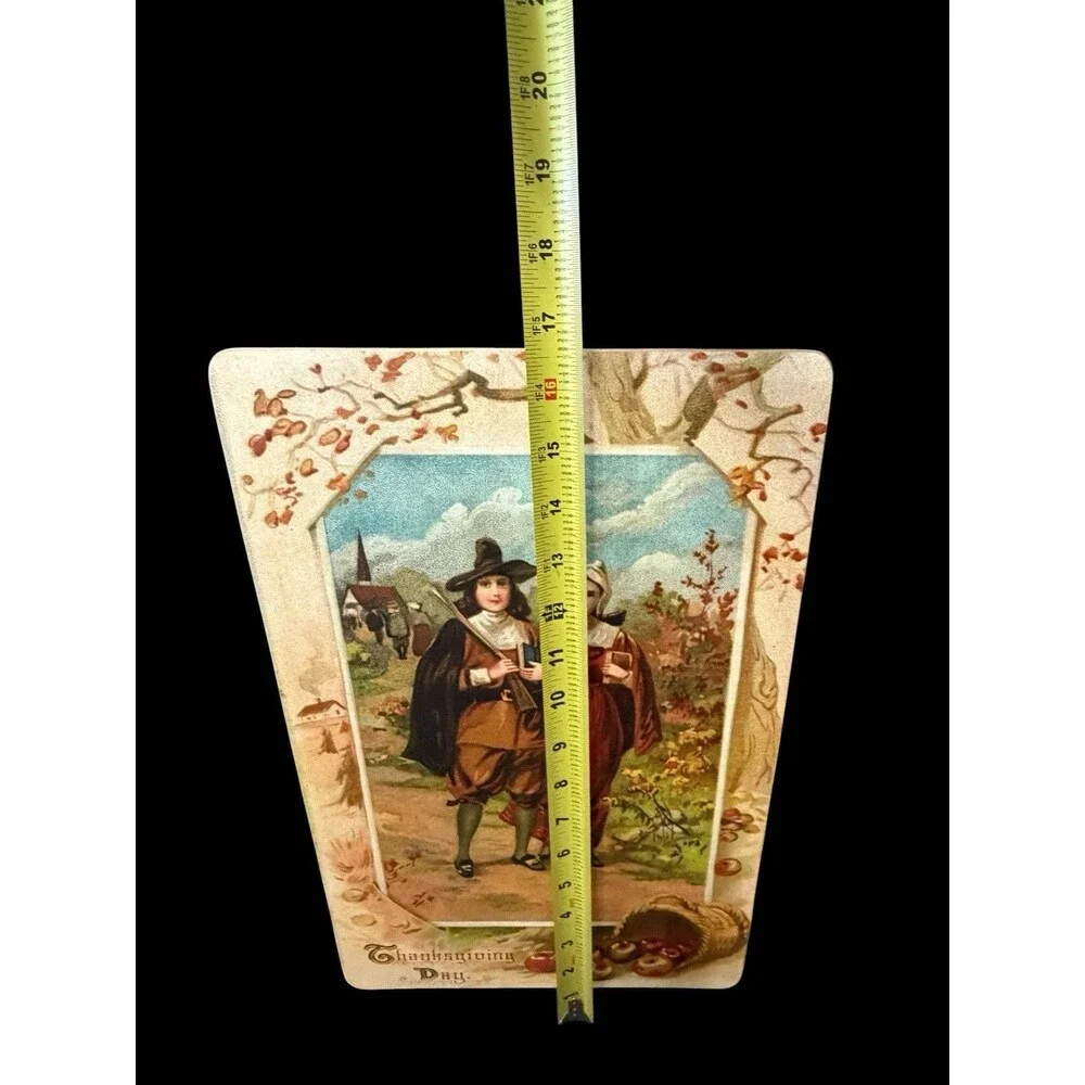 Moonlight & Roses Marta E. Peters Thanksgiving Day Wood Standing Picture